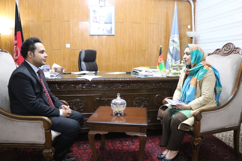 meeting with director of Pamir Group 
