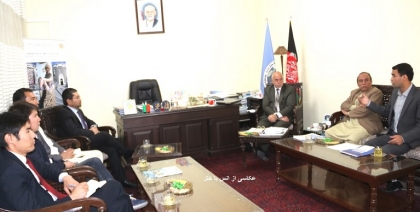 Prof. Bawary Meets Bamyan Governor, Pledges Restoration of Cultural Heritages