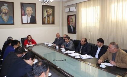 د هېواد د جمهوررييس د لارښوونو د تعقيبولو په موخه ناسته جوړه شوه