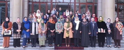 Minister Safi Considers Establishment of AIWSN as key step towards women Empowerment
