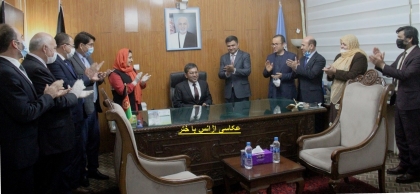 محمد طاهر زهیربه عنوان سرپرست ونامزد وزیر وزارت اطلاعات وفرهنگ معرفی شد