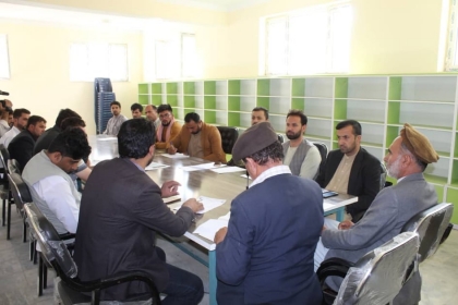 ریاست اطلاعات وفرهنگ پروان با رسانه ها وجامعه مدنی آن ولایت نشست همآهنگی برگزارکرد
