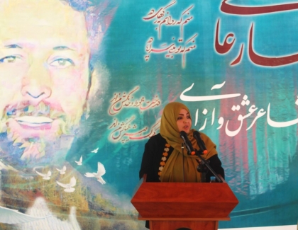 بیست و ششمین سالروز شهادت قهارعاصی در پنجشیر گرامی داشته شد