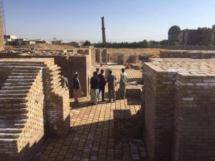 کار مرمت کاری مصلی تاریخی هرات رو به اتمام است