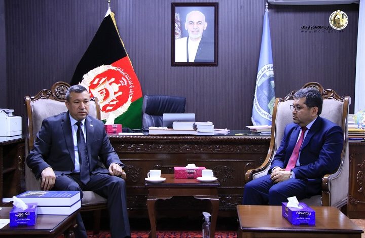 Minister Zuhair, Turkmen Ambassador Discuss Cultural Cooperation