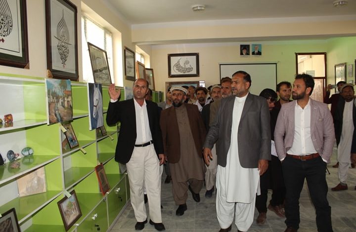 نقاشان جوان در پروان یکصد اثر نقاشی آفریدند
