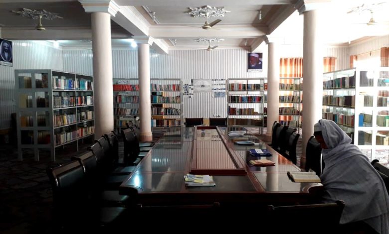 Sayeed, Kandahar, library
