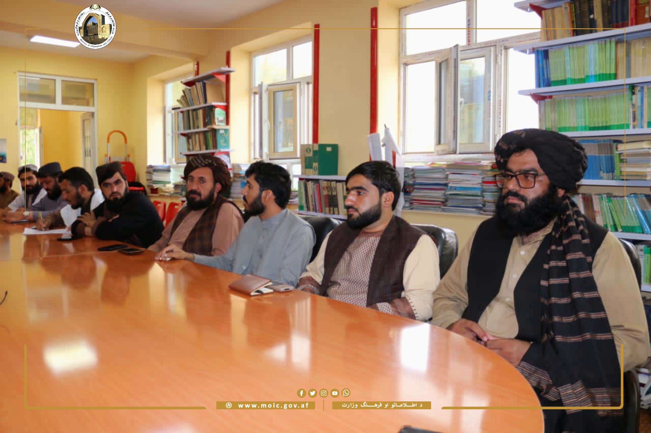 A Coordination Meeting Was Held Between The Government And The Media