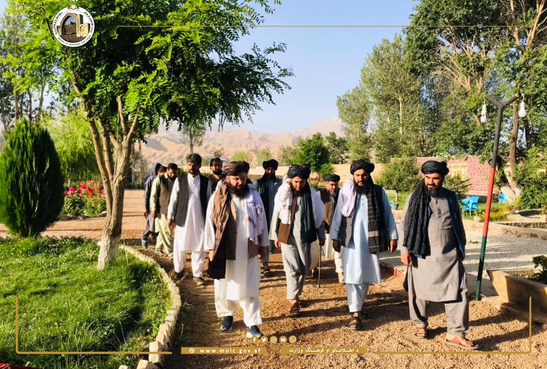 The Deputy Minister of Art and Culture visited Bamiyan Province