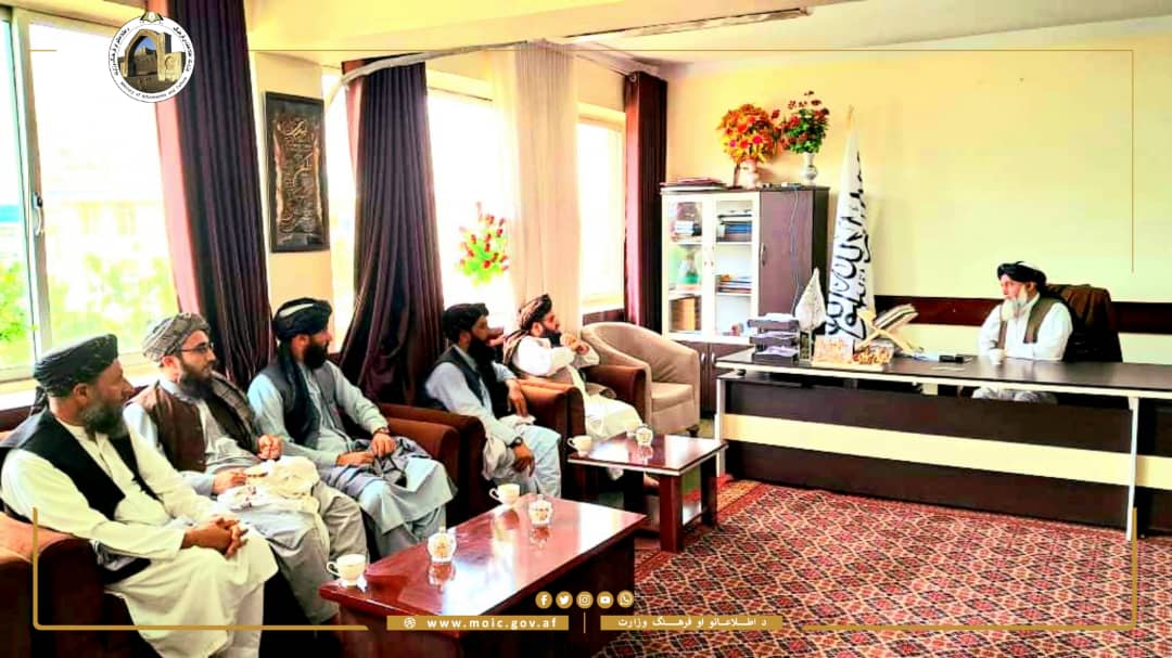 Deputy Minister of Art and Culture met with the Governor of Bamiyan