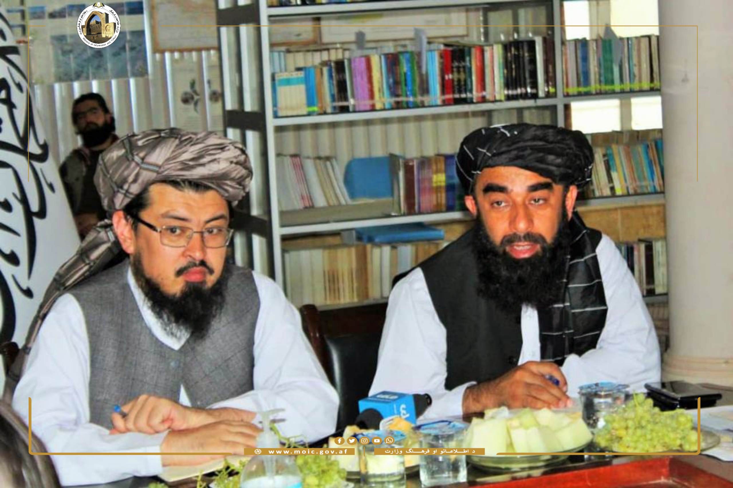 Kandahar Information and Culture Department Donated Books To The Youth